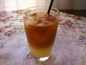 Cafeに出したい♥パインアイスティー♫