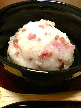 しば漬け入り◎o◎レモンシャーベット