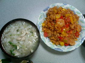 フォー麺&ナシゴレン☆