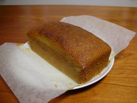 オレンジパウンドケーキ
