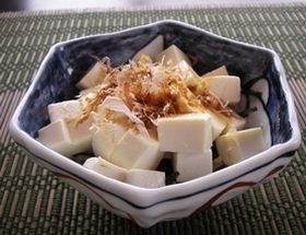 北斎丼 お豆腐だけでシンプルに