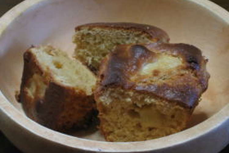 子どもでも作れる黒糖りんごケーキ レシピ 作り方 By ぱたぽんた クックパッド