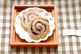 米粉の渦巻きクッキー