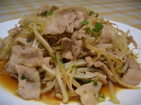 ☆豚バラもやし ポン酢炒め☆