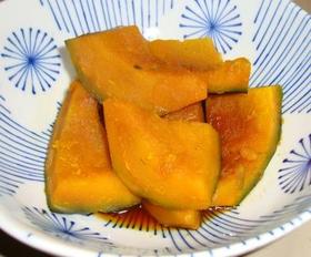 【簡単・かぼちゃの煮物】 砂糖と醤油だけ