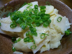 簡単!たけのこの中華風炒めもの