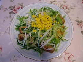 とんかつサラダ