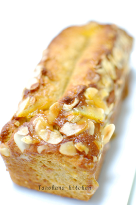 甘さ控えめ☆バナナパウンドケーキ