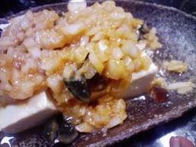 新玉でピータン豆腐