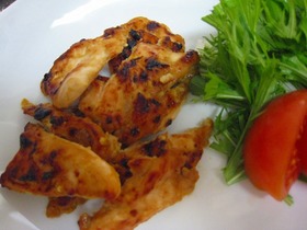 超簡単!魚焼きグリルでタンドリーチキン♪