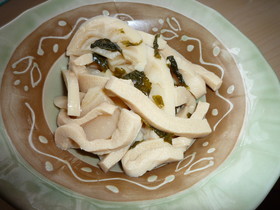 作り置きもOK!「高野豆腐と筍の煮物」