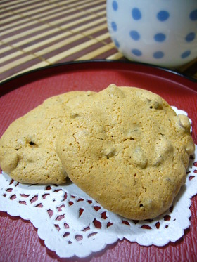 メレンゲ菓子☆きなことナッツのクロッカン