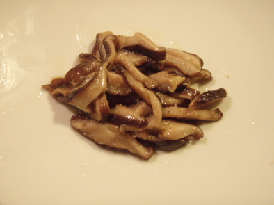 椎茸のマヨ炒めの写真