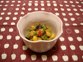 なすと大豆のピリ辛おかず味噌