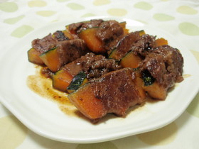 肉巻きかぼちゃ✿