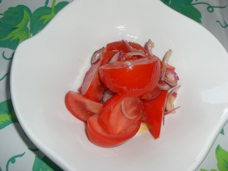 トマトサラダ柚子胡椒味の画像
