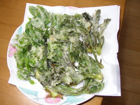 山菜のてんぷら