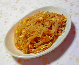 ☆大豆もやし&桜えびのナムル☆