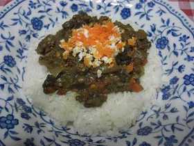 すぐできる茄子入りドライカレー♪