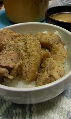 かんたん!鶏丼