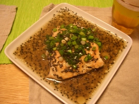 速攻&簡単胡麻ねぎ塩チキン