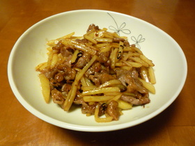 簡単♪じゃがいものキンピラ
