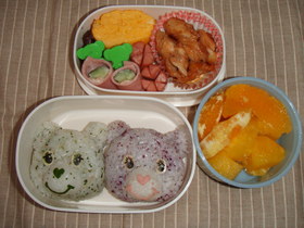 キャラ弁♡ケアベア