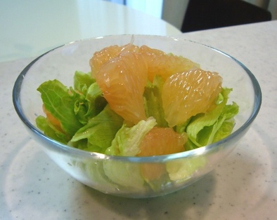 爽やか♪ピンクグレープフルーツのサラダ☆の写真