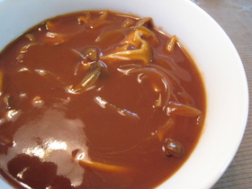 レンジで☆きのこのドミグラスソース
