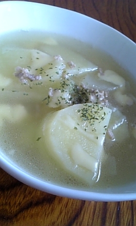新じゃがたまコンソメスープ☆