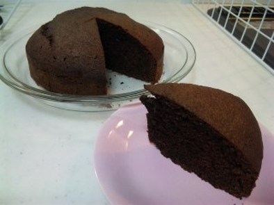 混ぜて焼くだけ簡単チョコレートケーキ☆の写真