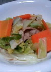 簡単☆白菜と豚バラの煮物