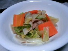 簡単☆白菜と豚バラの煮物