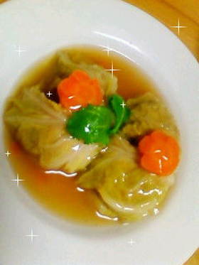 とろける!!和風ロールキャベツ☆