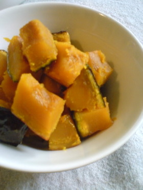 水無し!かぼちゃの煮物
