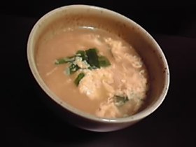 桜えびとニラ玉のヘルシー雑炊