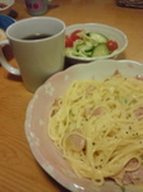 簡単☆カルボナーラ