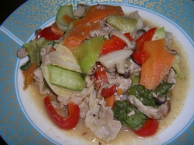 青梗菜入り八宝菜