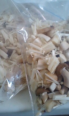 キノコミックス♪冷凍保存♪