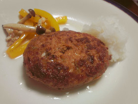 塩分控えめ★和風ハンバーグ