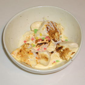 高原アイスクリームと和風パフェ
