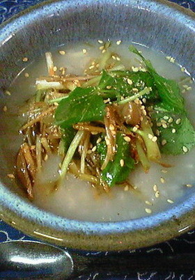 雑穀入り中華がゆ
