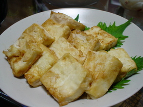 豆腐だけおかず☆豆腐ステーキ