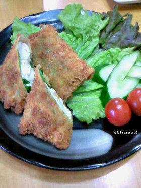豆腐の春巻フライ