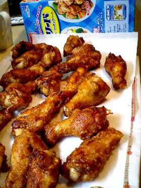 リードペーパーでヘルシー鶏の唐揚げ