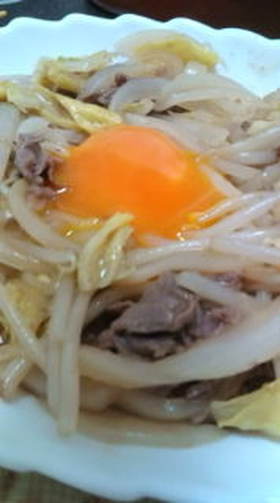 もやしたっぷり焼きうどん★