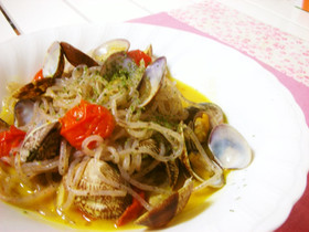 低カロリー♪糸こんにゃくのスパゲッティ