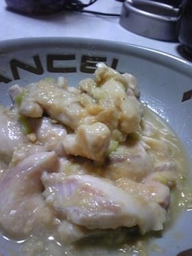新食感?サメの酢味噌あえ