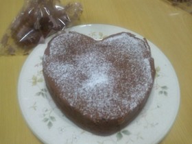 ココアでつくる☆チョコケーキ♪