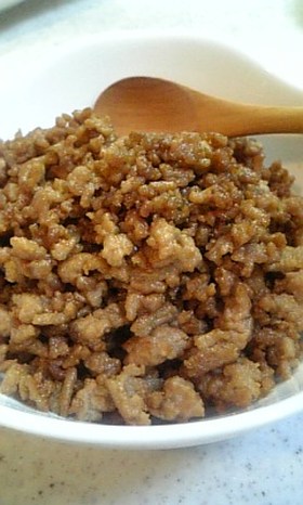 ♡我が家の肉そぼろ♥お弁当にも♡